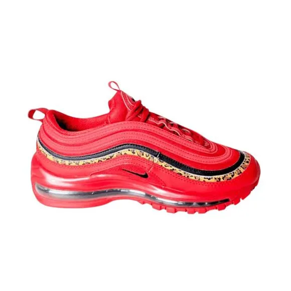 NIKE Air Max 97 'Leopard Pack Red' Running Shoes Size 7