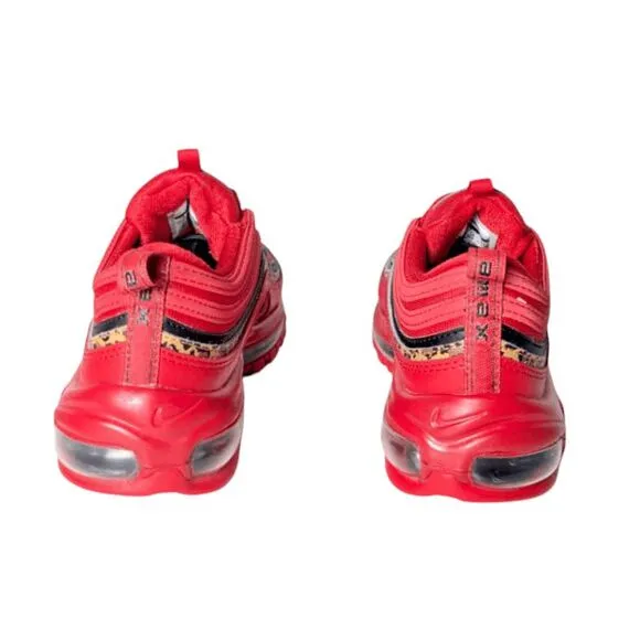 NIKE Air Max 97 'Leopard Pack Red' Running Shoes Size 7