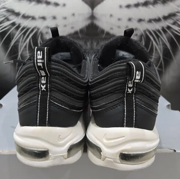 Nike Air Max 97  Men's Black and White Sneakers