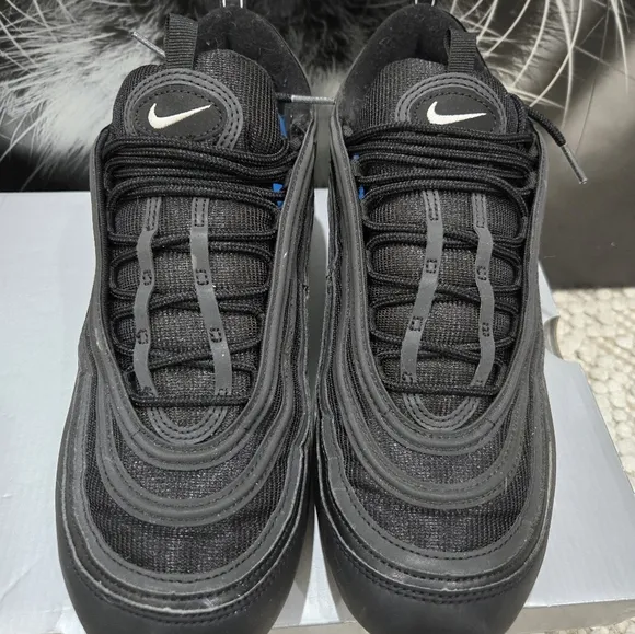 Nike Air Max 97  Men's Black and White Sneakers