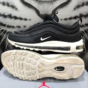 Nike Air Max 97  Men's Black and White Sneakers