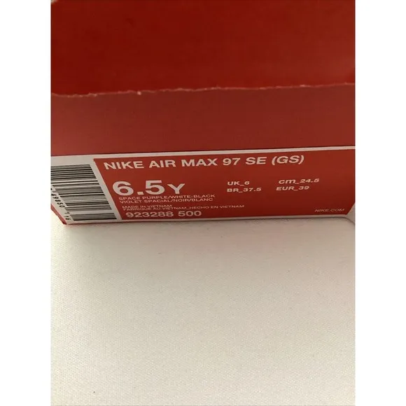Nike Air Max 97 Size 6.5y / Running Shoes SKU-2998 'Have A Nike Day'