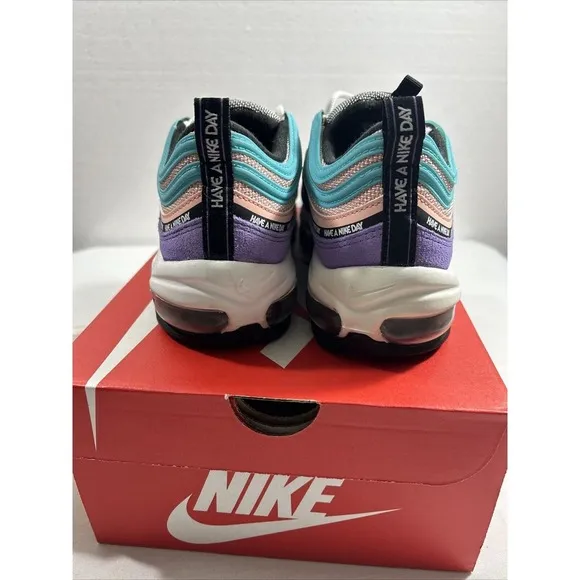 Nike Air Max 97 Size 6.5y / Running Shoes SKU-2998 'Have A Nike Day'