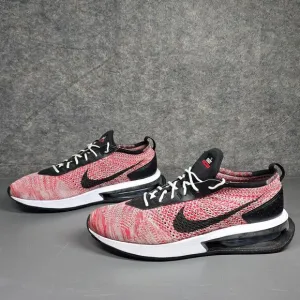 Nike Air Max FlyKnit Racer Men's Running Shoes Size 11.5 Red Black Sneakers