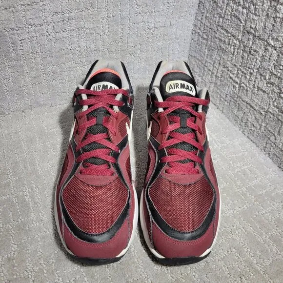 Nike Air Max Go Strong Men's Size 11 Burgundy Lace Up Running Shoes 418115-610