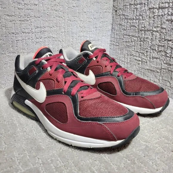 Nike Air Max Go Strong Men's Size 11 Burgundy Lace Up Running Shoes 418115-610