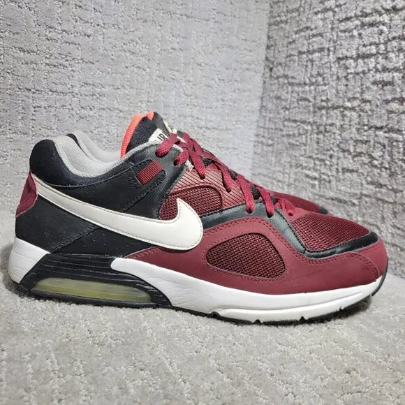 Nike Air Max Go Strong Men's Size 11 Burgundy Lace Up Running Shoes 418115-610