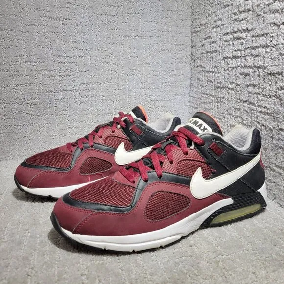 Nike Air Max Go Strong Men's Size 11 Burgundy Lace Up Running Shoes 418115-610