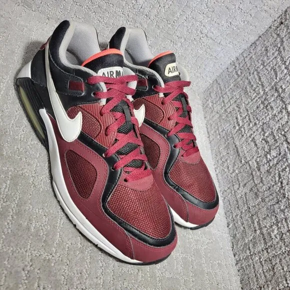 Nike Air Max Go Strong Men's Size 11 Burgundy Lace Up Running Shoes 418115-610