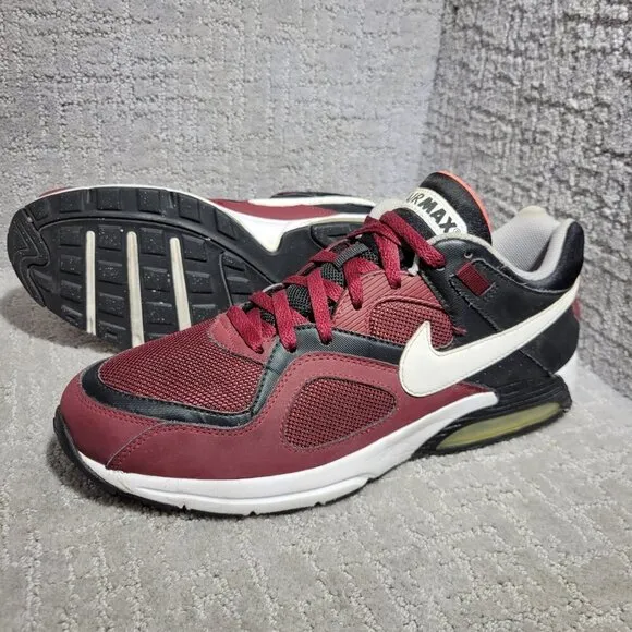 Nike Air Max Go Strong Men's Size 11 Burgundy Lace Up Running Shoes 418115-610