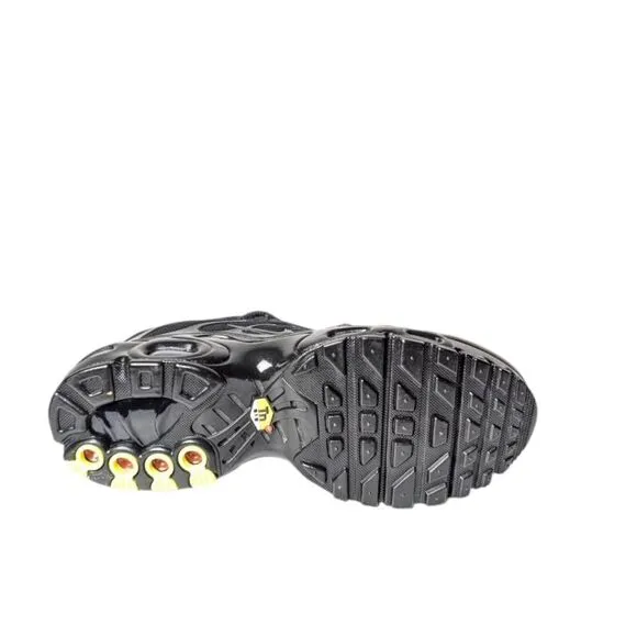 Nike Air Max Plus 'Triple Black&quot; Running Shoes Size 7Y/W8.5