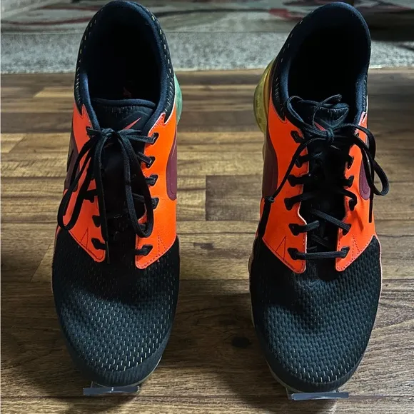 Nike Air VaporMax CS Total Crimson 2017 Men's Size 14 Black/Orange Running Shoes