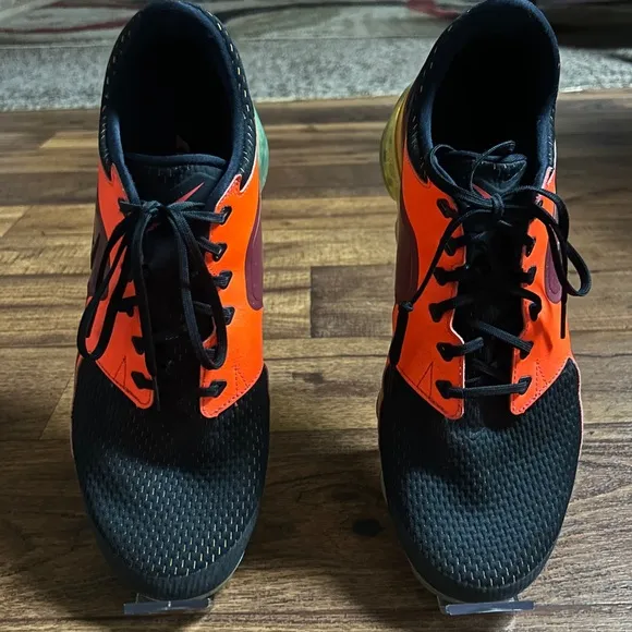 Nike Air VaporMax CS Total Crimson 2017 Men's Size 14 Black/Orange Running Shoes