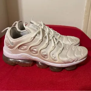 Nike Air VaporMax Plus White‎ Running Shoes Sneakers 924453-100 Men’s Size 12