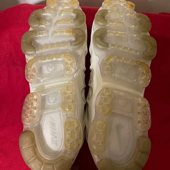 Nike Air VaporMax Plus White‎ Running Shoes Sneakers 924453-100 Men’s Size 12