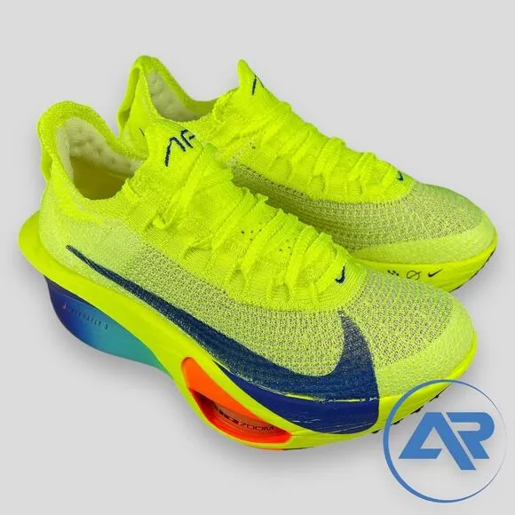 Nike Air Zoom Alphafly Next% 3 Volt Running Shoes FD8315-700 Women’s Size 5.5