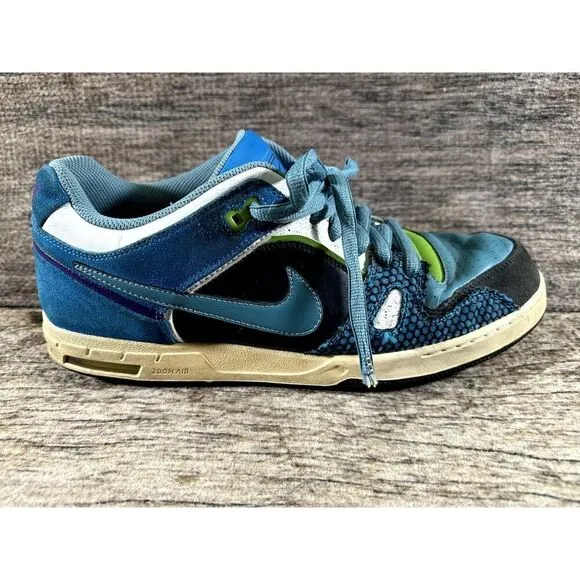 Nike Air Zoom Oncore 2 6.0 Suede Blue White Men's Size 13 US 366630-441 Shoes