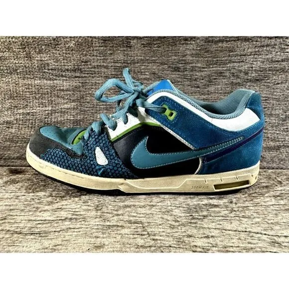 Nike Air Zoom Oncore 2 6.0 Suede Blue White Men's Size 13 US 366630-441 Shoes