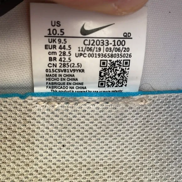 Nike Air Zoom-Type 'Summit White' Mens Shoes Size 10.5