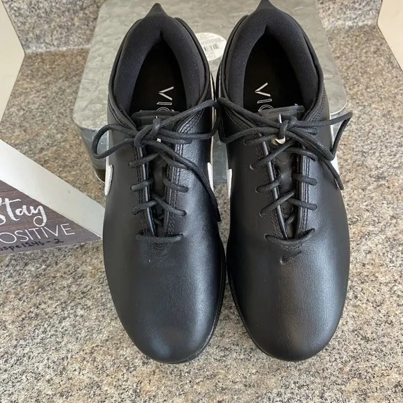 Nike Air Zoom Victory‎ Tour 2 Golf Shoes Black DJ6569-001 Black Leather Mens 8.5