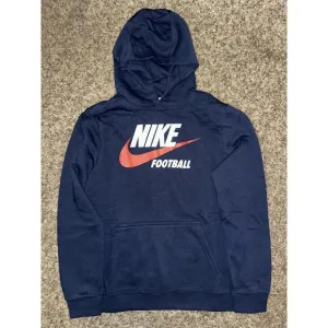Nike Big Kids (Boy’s) Club Football Fleece Pullover Navy Hoodie