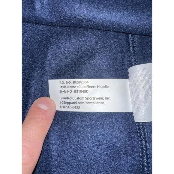 Nike Big Kids (Boy’s) Club Football Fleece Pullover Navy Hoodie