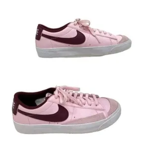 Nike Blazer Low 77 Pink Foam Dark Beetroot (GS)Big Kids Sneakers Shoes Size 6.5Y