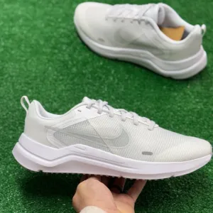 Nike Downshifter 12 Mens Running Shoes White DD9293-100 NEW Multi Sz
