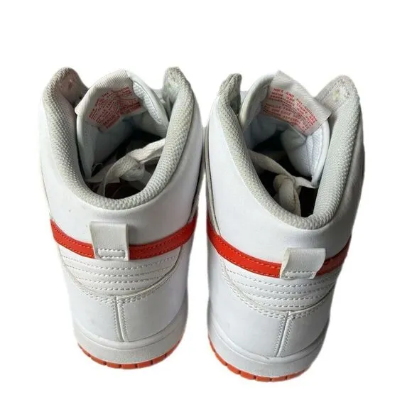 Nike Dunk High Retro White Picante Red DV0828-100 Shoes Men's Size 9.5
