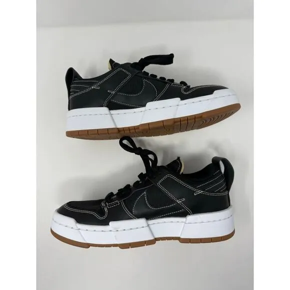 Nike Dunk Low Disrupt Black Gum Women's 8