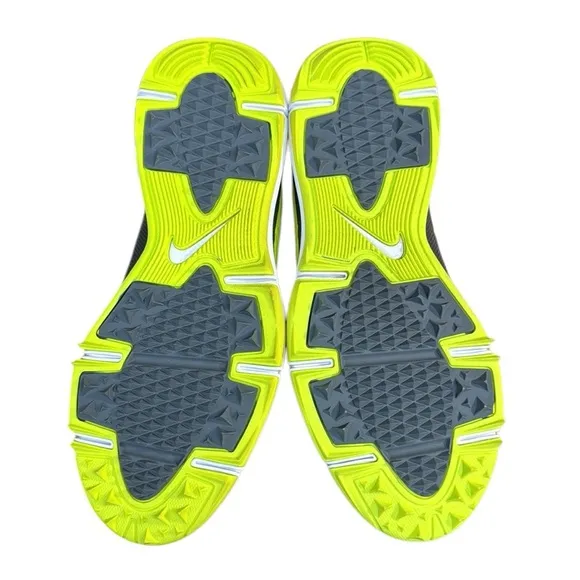 Nike Explorer CTRL #704694-009 Dark Grey/Volt/White Men's Golf Shoes Size 9 New