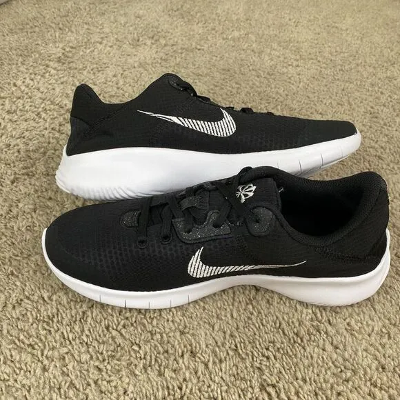 Nike Flex Experience‎ Run 11 DD9284-001 Men's Black White Running Shoes Size 8