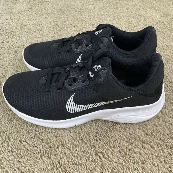 Nike Flex Experience‎ Run 11 DD9284-001 Men's Black White Running Shoes Size 8