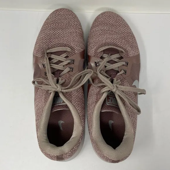 Nike Flex Trainer 8 Shoes‎ Womens 10 Pink Smokey Mauve 924340-200 Running Shoes