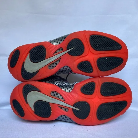 Nike Foamposite Pro GS Pink Elephant Grey Black Shoes