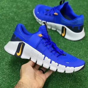 Nike Free Metcon 5 Low Mens Running Shoes Blue DV3949-400 NEW Multi Sz