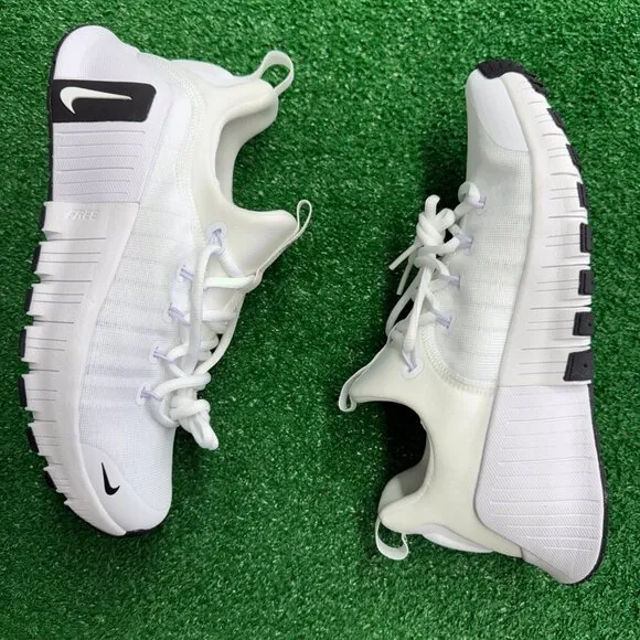 Nike Free Metcon 6 TB White Mens Running Shoes HM3754-100 VNDS Sz 6.5