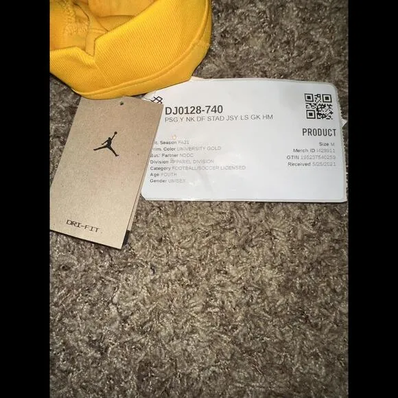 Nike Jordan 22/23 Academy Paris Saint Germain Pro Shirt Sample