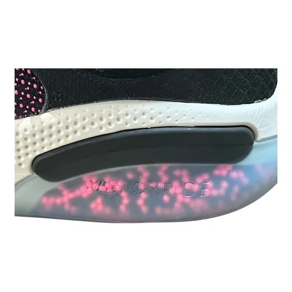 Nike Joyride Run Flyknit Pink Blast Shoes Cushioned Black Pink Men's Size 11.5‎