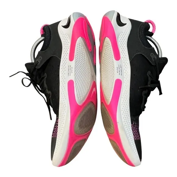 Nike Joyride Run Flyknit Pink Blast Shoes Cushioned Black Pink Men's Size 11.5‎