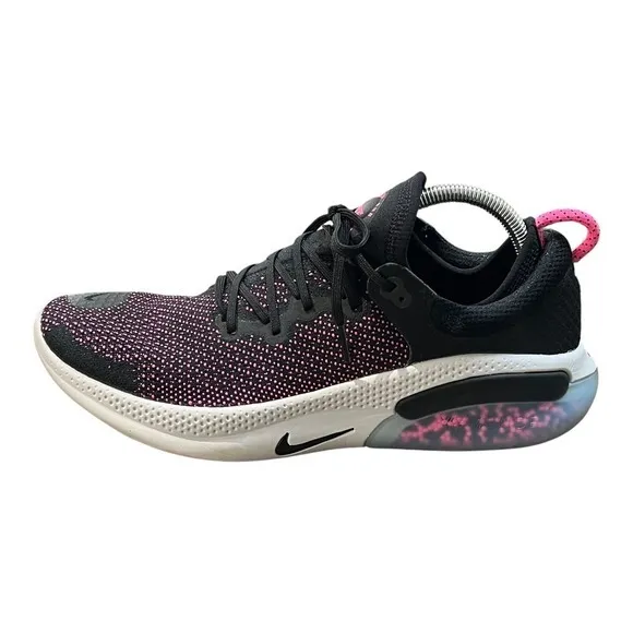 Nike Joyride Run Flyknit Pink Blast Shoes Cushioned Black Pink Men's Size 11.5‎