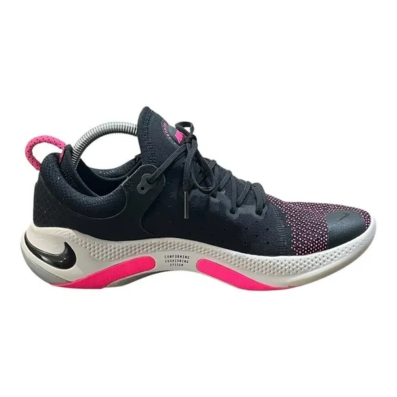 Nike Joyride Run Flyknit Pink Blast Shoes Cushioned Black Pink Men's Size 11.5‎
