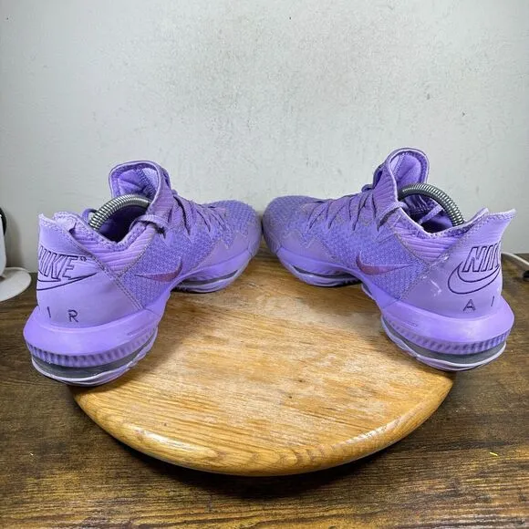 Nike LeBron 16 Low Atomic Purple Basketball Shoes 2019 Men’s Size 8.5 CI2668-500