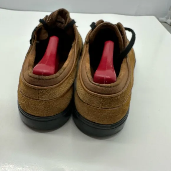 Nike Mens 9 SB Air Zoom Stefan Janoski Tan Suede Shoes Sneakers Low 333824-218