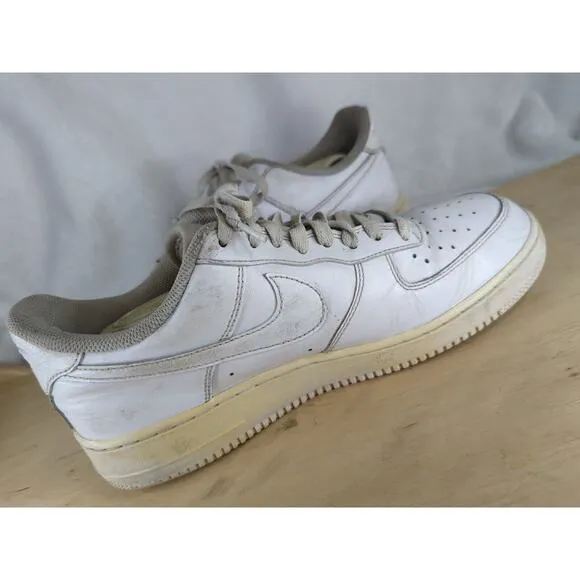 Nike Mens Air Force 1 07 315122-111 White Casual Shoes Sneakers Size 9.5