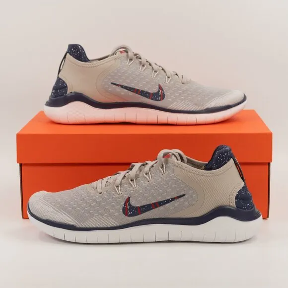 Nike Men's Free RN 2018 A 'Moon Particle' AQ0557-200 Running size 9 - 14