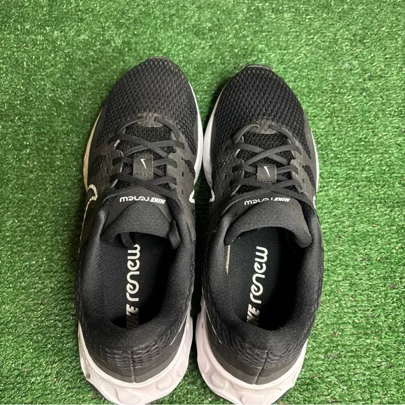 Nike Mens Renew Ride 2 CU3507-004 Black Running Shoes Sneakers Size 10.5