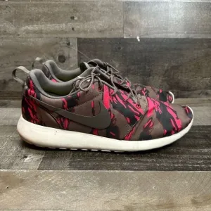 Nike Men’s Size 11.5 Roshe Run Running Shoes Petra Brown Tiger Camo GPX