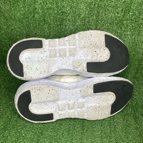 Nike Mens White Crater Impact SE DJ6308-100 Lace Up Running Shoes Size US 14