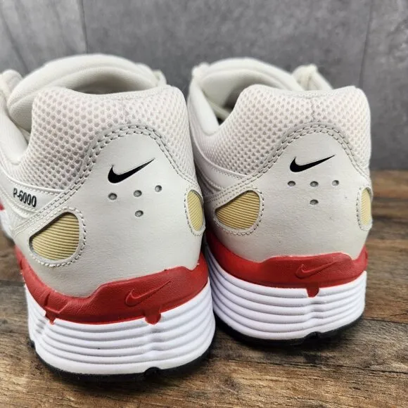 Nike P-6000 Size 12 Mens Phantom Dragon Red White Black Casual Shoes Sneakers